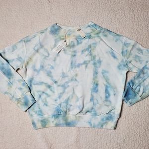 Pilcro and the Letterpress Tie Dye Sweatshirt Size M